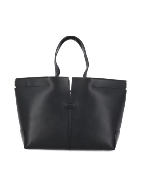 Shopperka Tod's skórzana czarna
