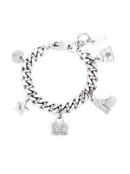 Pandantiv Marc Jacobs de cristal argintiu
