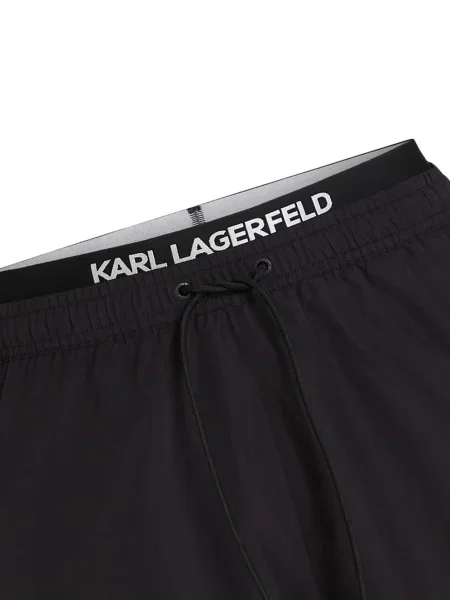 Παντελόνι κολύμβησης Karl Lagerfeld μαύρο