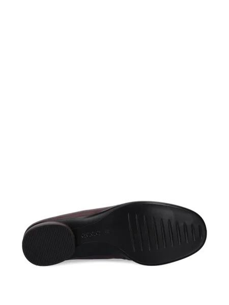 Pantofi loafer Ecco din piele de căprioară maro