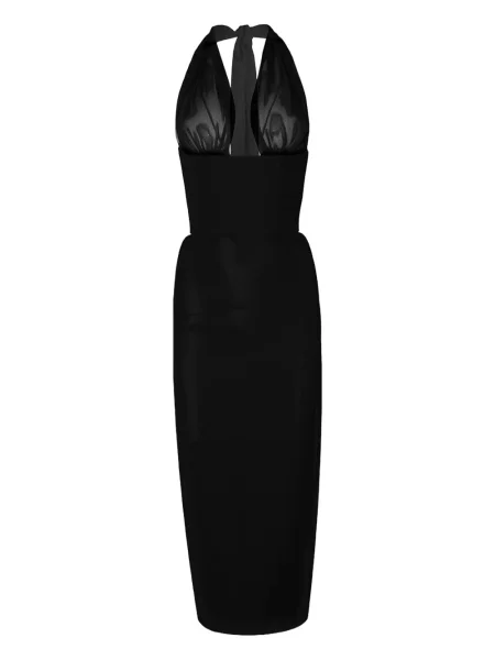 Rochie midi Vestiaire D'un Oiseau Libre până la genunchi de costum negru