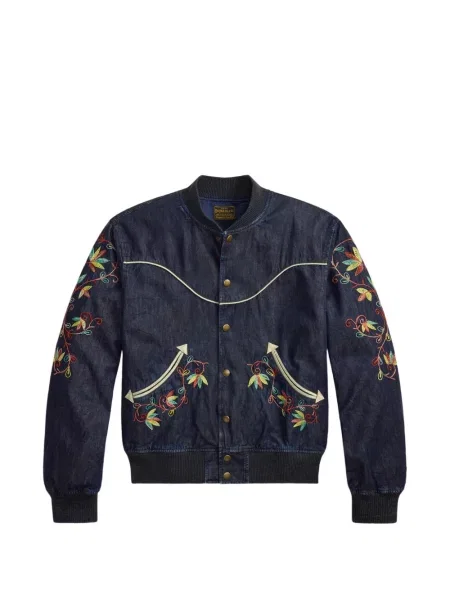 Μπουφάν bomber Ralph Lauren Rrl μπλε