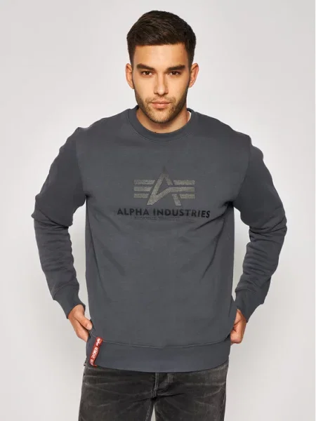Μπλούζα Alpha Industries γκρι