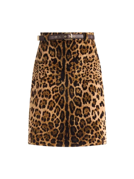 Spódnica mini Max Mara Studio z nadrukiem dzwony