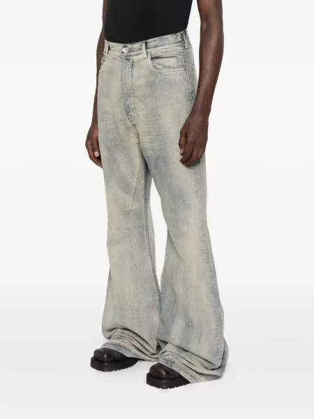 Blugi evazați Rick Owens Drkshdw albastru