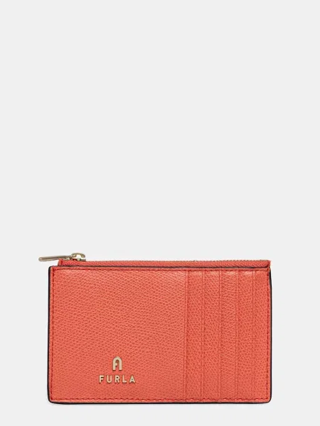 Furla novčanik za žene kožni Camelia M narančasta