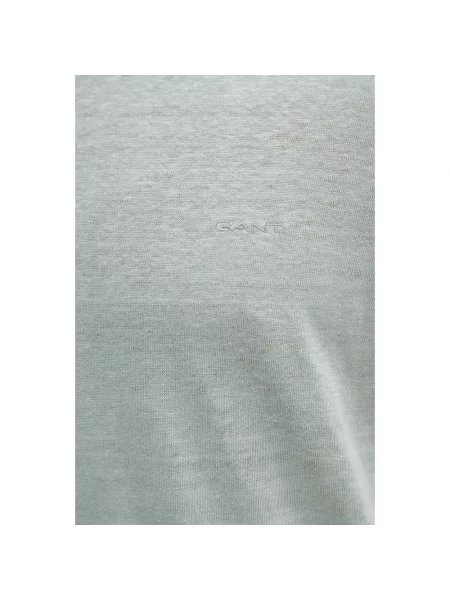 Gant t-shirt lniany niebieska