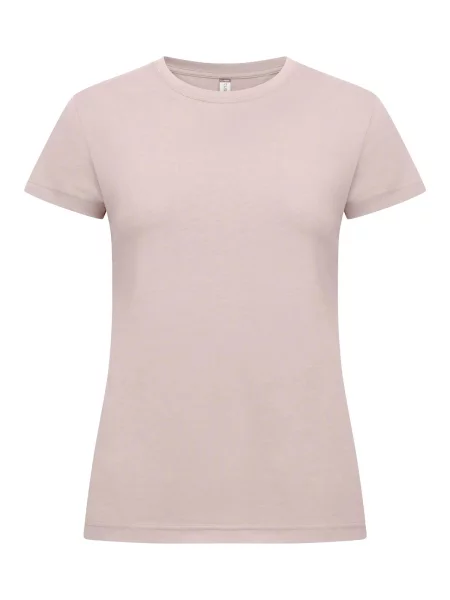 Clique New Classic-T – klasyczny T-shirt z ringspun cotton – Candy Pink różowa