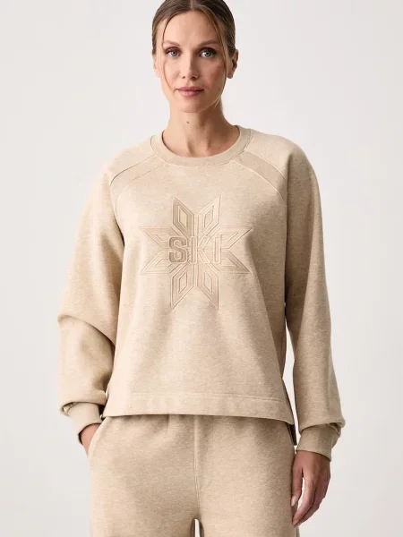 Helly Hansen hanorac pentru femei cu BLISS HYBRID bej