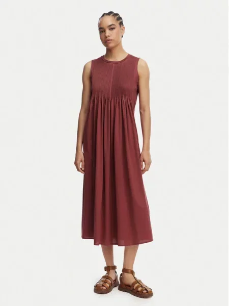 Weekend Max Mara Ежедневна рокля Ricordo Бордо