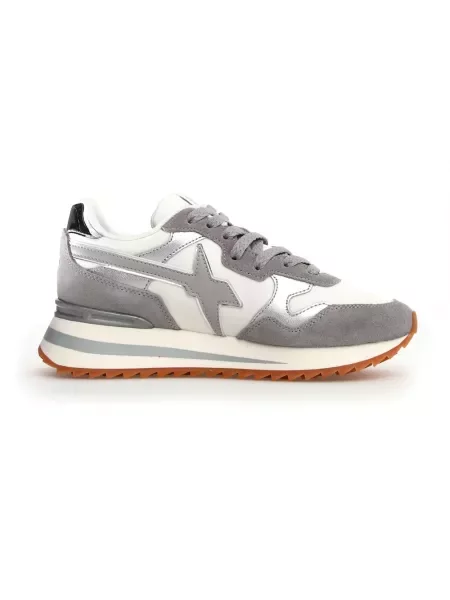 Sneakersy W6yz z nadrukiem zwierzęcym szare