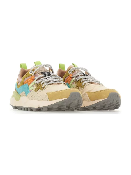 Sneakersy Flower Mountain zamszowe w kwiatki