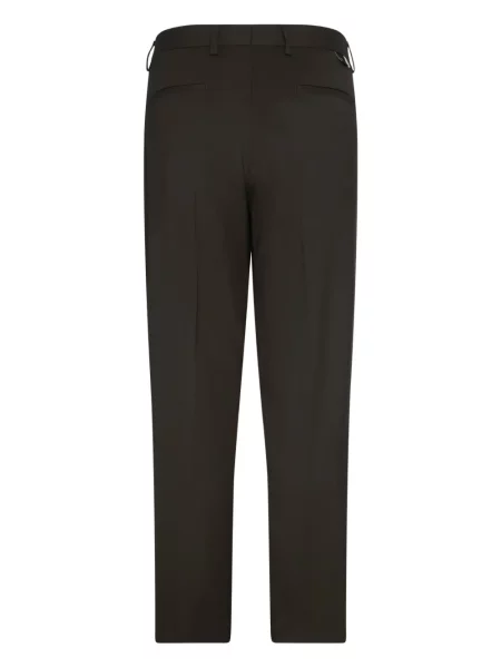 Pantaloni Low Brand cu talie înaltă maro