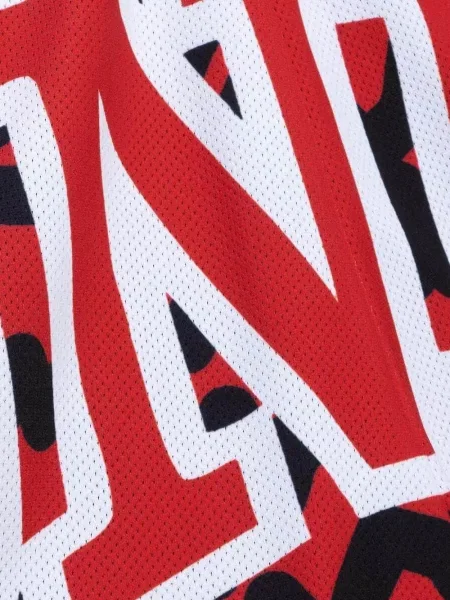 Pantaloni scurți Mitchell & Ness alb
