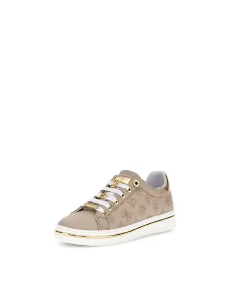 Sneakersy Guess skórzane beżowe