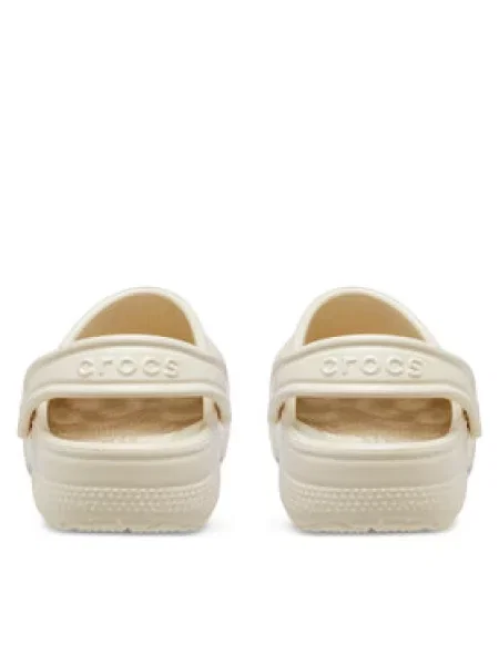 Dětské pantofle Crocs béžové