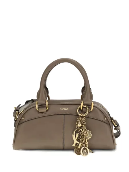 Geanta de piele Chloé din piele