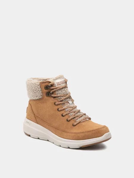 Замшевые ботинки Skechers