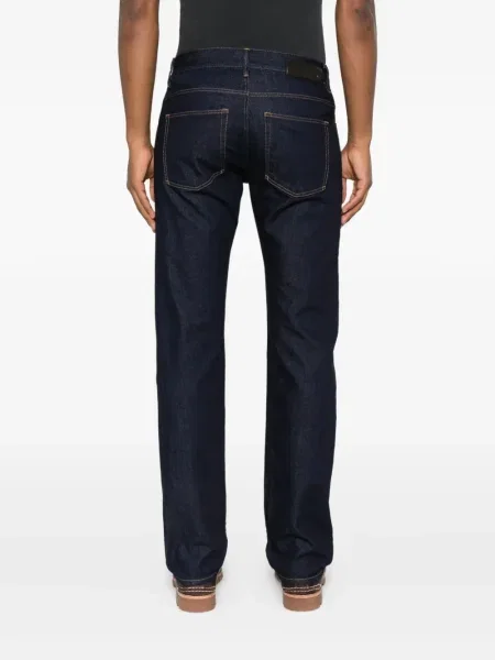 Blugi Giorgio Armani cu 5 buzunare albastru