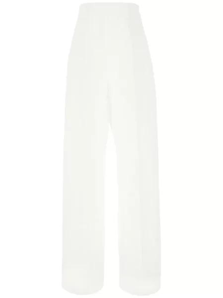 Pantaloni Sportmax alb