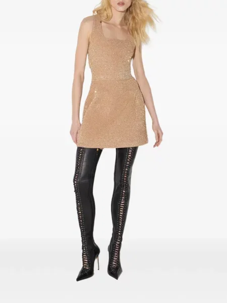 Rochie mini Elisabetta Franchi cu paiete tricotate