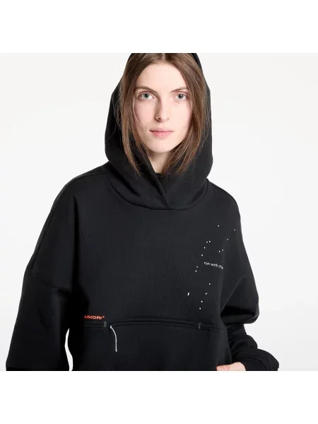 Běžecká sportovní mikina Adidas Performance černá