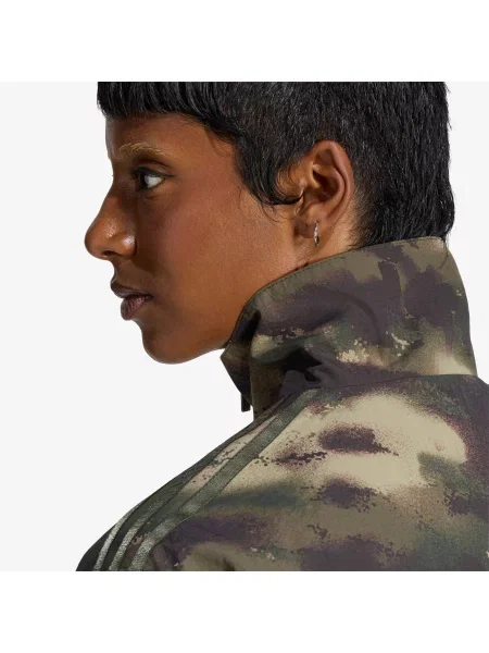 Jacket adidas Badigirl Camouflage Loose Track Top Night Cargo/ Aurora Coffee/ Olive Strata XL olivový