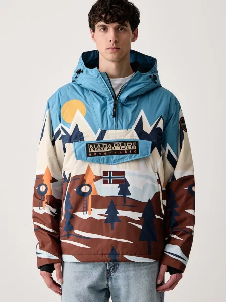 Napapijri anorak pánský Next modrá