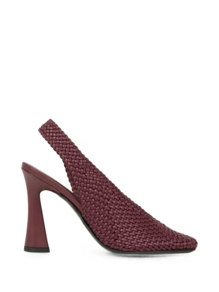 Pantofi cu toc Etro slingback roșu