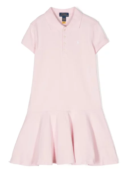 Sukienka dziecięca Polo Ralph Lauren różowa