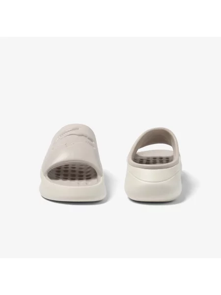 Шлепанцы Lacoste бежевые