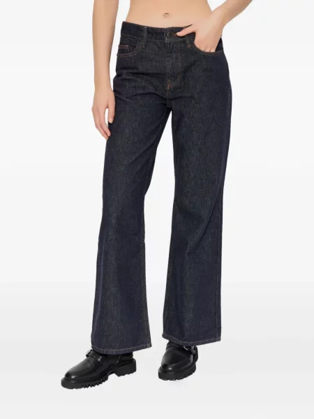 Blugi evazați Allsaints albastru