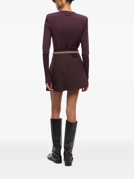 Pulover Pinko de lână violet