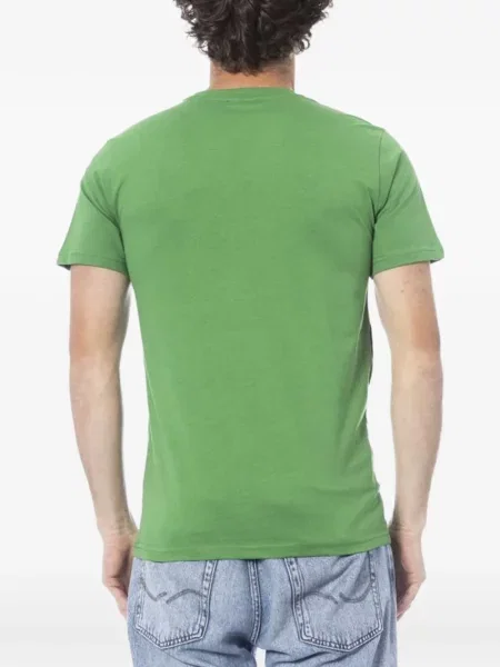 Tricou Cavalli Class cu imagine verde