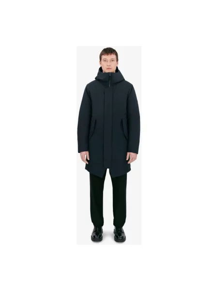 Parka Elvine niebieska