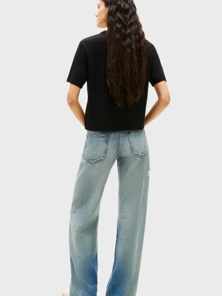 Футболка Tommy Jeans чорна