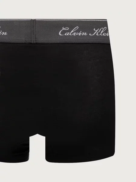 Calvin Klein Underwear testhezálló boxeralsó férfi elasztánnal csomag fekete