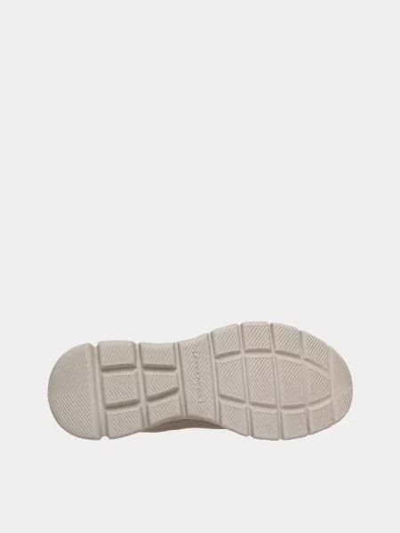Кожаные повседневные кроссовки Skechers бежевые