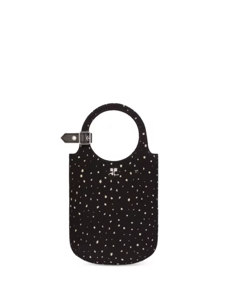 Mała torebka Courreges czarna