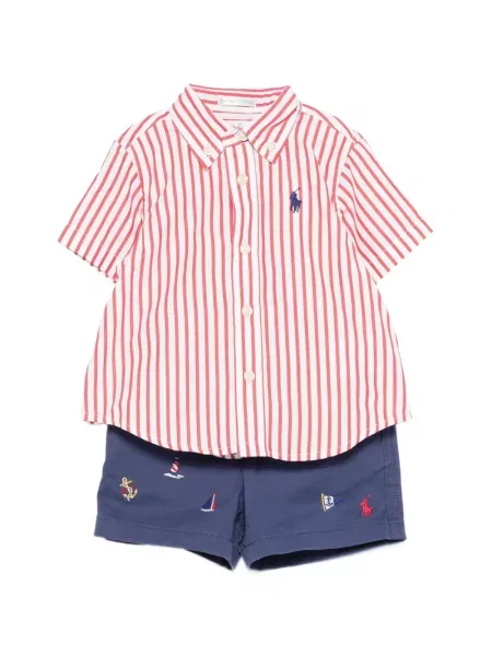 Szorty dziecięce Polo Ralph Lauren niebieskie