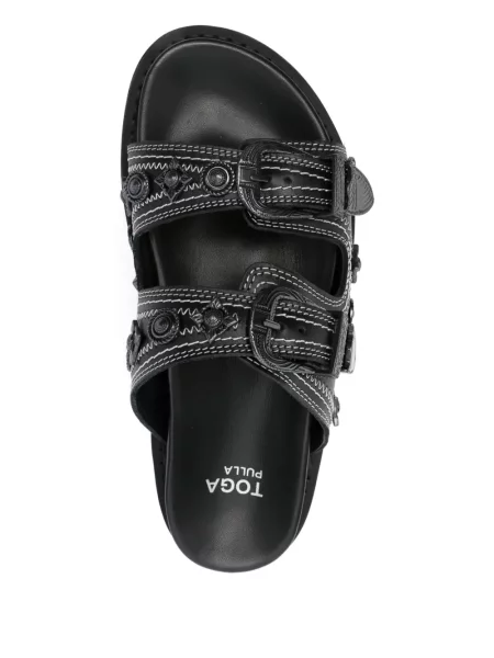 Sandale Toga Pulla cu cataramă negru
