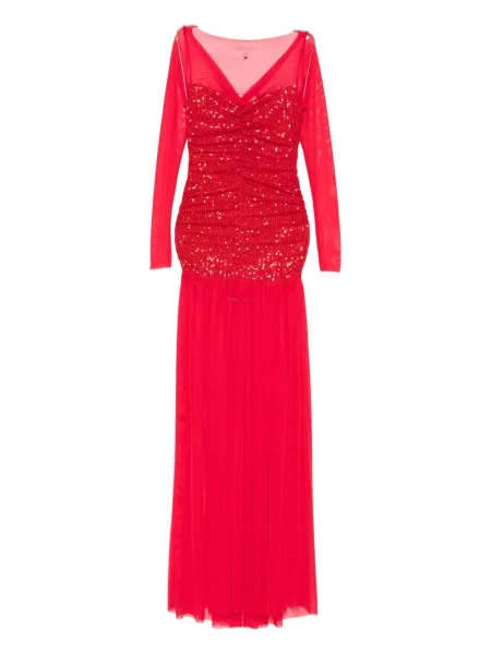 Flitteres maxi ruha Atu Body Couture piros