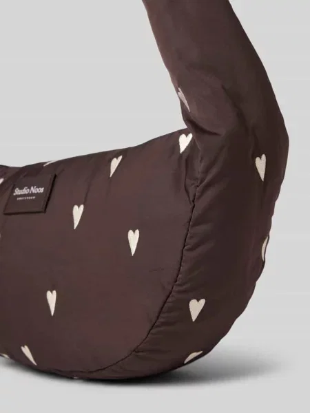 Torba na ramię z detal z logo Studio Noos