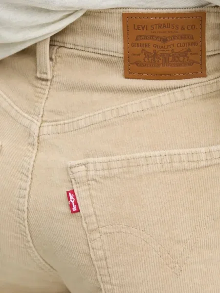 Cardigan Levi's® de catifea cord cu glugă cu buzunare cu nasturi negru