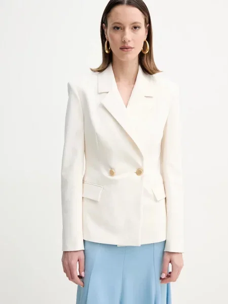 Сако Marciano Guess SUNNY с двуредно закопчаване с изчистен дизайн бежово