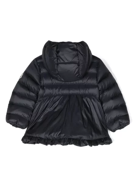 Kurtka dziecięca Moncler Enfant niebieska