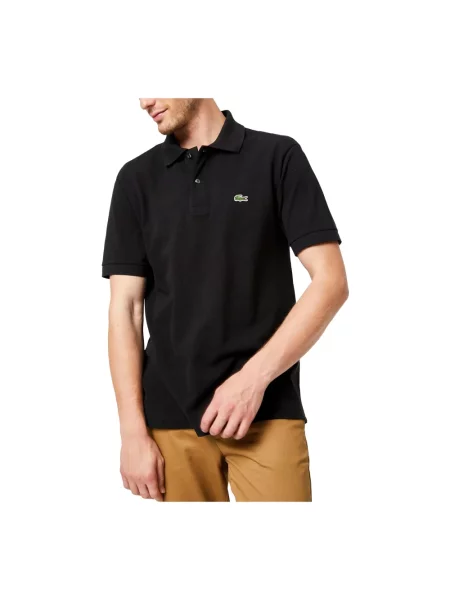Lacoste Koszulki Mężczyzna S Polo czarny