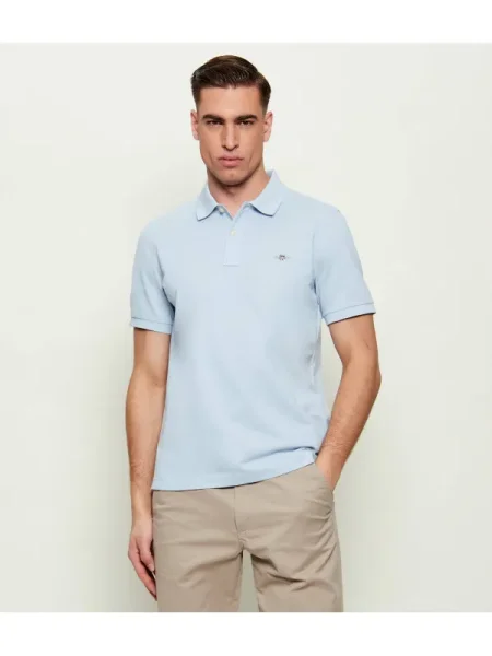 Gant Tricou polo Shield albastru