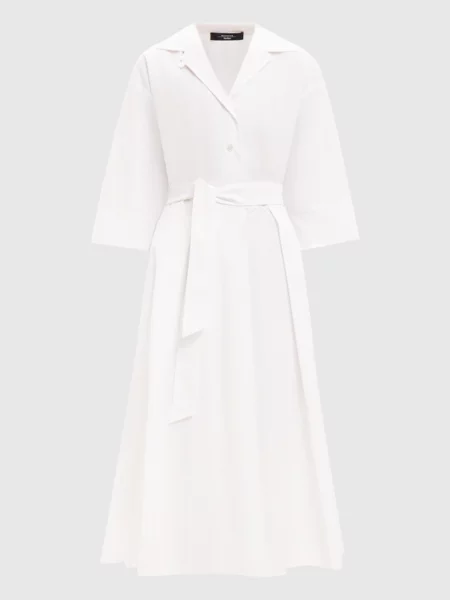Платье-рубашка Max Mara Weekend белое