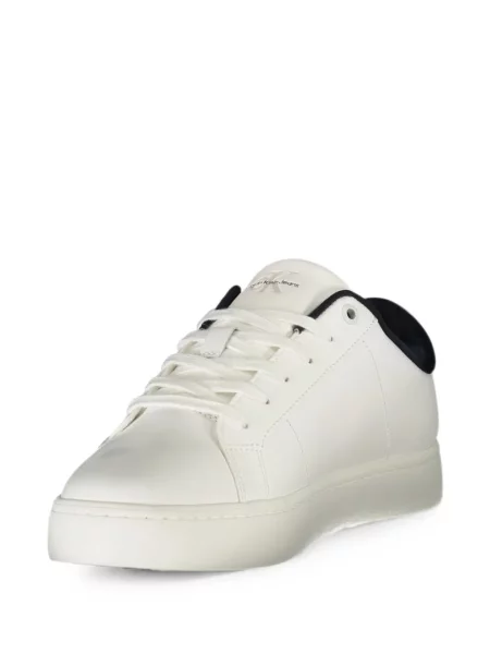 Sneakerși Calvin Klein cu imagine alb